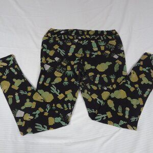 LULAROE SOUTHWESTERN CACTUS PRINT TALL AND CURVY WOMENS LEGGINGS K338